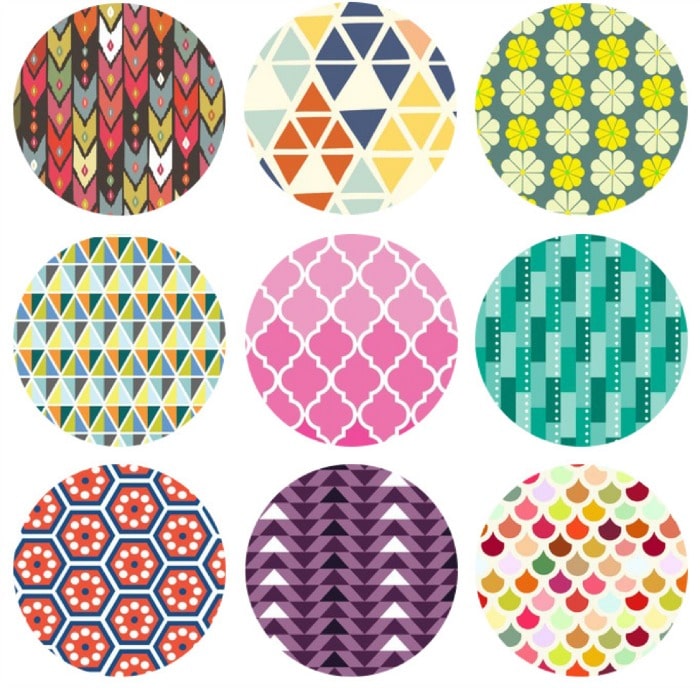 pattern swatches